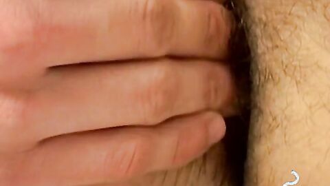 Tobacco smoke warms Hoyt Jaeger's cock making him cum hard