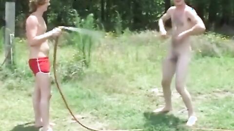 Two Country Boys Wrestle Naked Then Blow Each Other