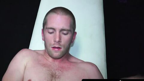 As Daddy drills him wildly Jock masturbates