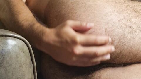 muscle hairy daddy bear having some fun