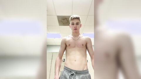 Swimmer Paul jerking off in the shower at the gym (#9, #10, #11)