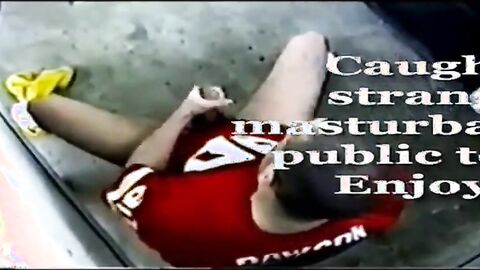 Stranger gets HandJob outside at Rest Stop & Cums Hard!