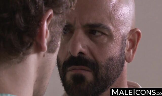 Adam Russo gives Calvin Banks the bang of his lifetime