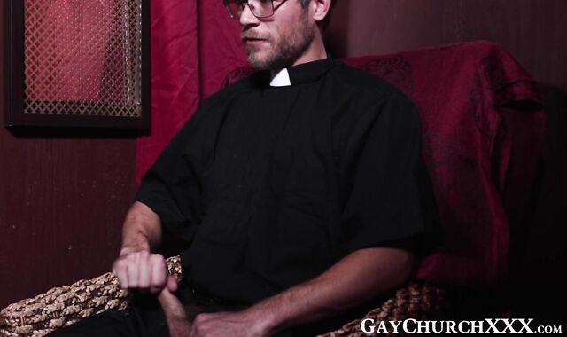 Confessing sexual acts with the bishop turns into hot fuck