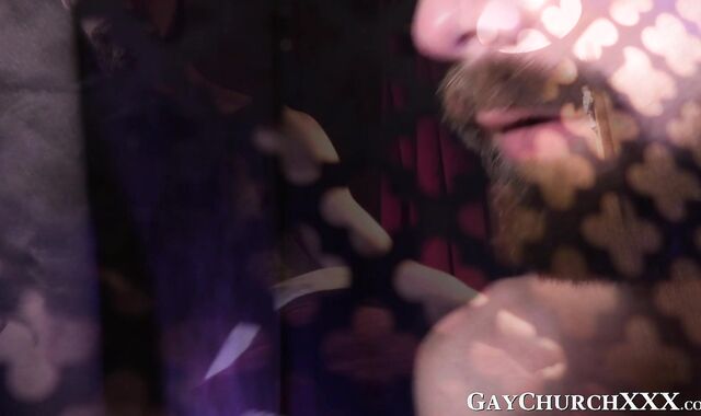 Overwhelming lust in the confession tempting father to fuck