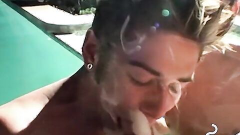 Ayden James and Shane Allens intense delight smoke session