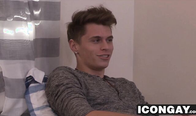 Sucking my cute step brothers dick and licking his balls