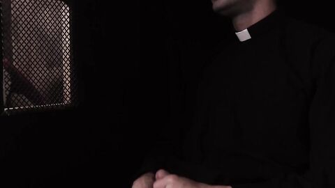 Committing sins in the confession room with hot pastor