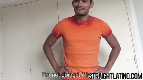 Gay for pay Latino drilled hard doggystyle after deepthroat