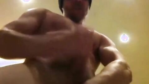 Muscle Daddy Verbal Worship & Cock Play ( Jerk off & Cum )