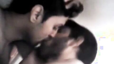 Pakistani college boys kissing