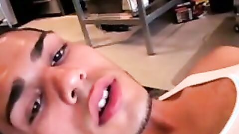 Young Latino amateur strokes his cocks and fucks fleshlight