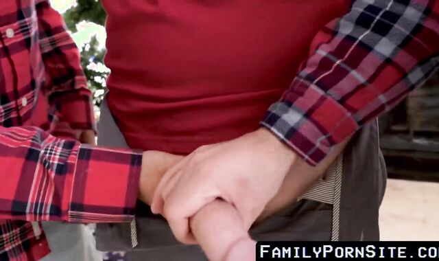 Stepfather Brody Kaymans twinkling stepsons friend in three ways
