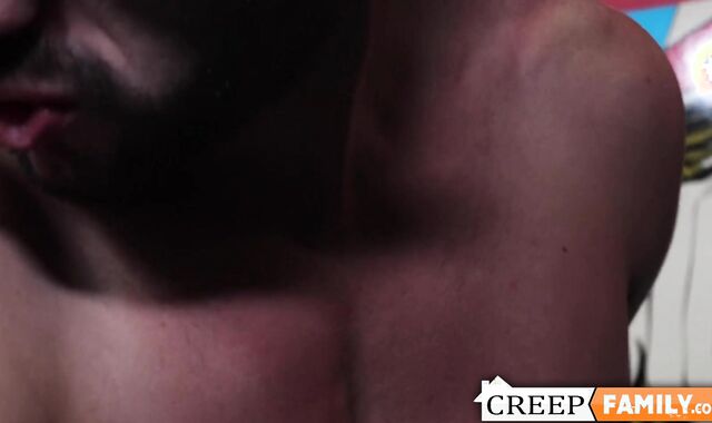 Two charming stepbrothers undeniable attraction builds up for each other