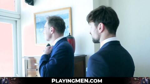 elegant Following blowjobs Drew Dixon and Kayden Gray get analfuck