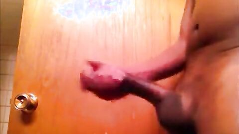 huge black cock cums