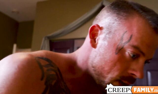Weird and hot stepuncle Sean Duran dreams to fuck his younger stepnephew
