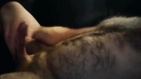 Massive mature uncut cumshot