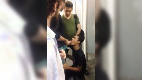 Blowjob Public Restroom