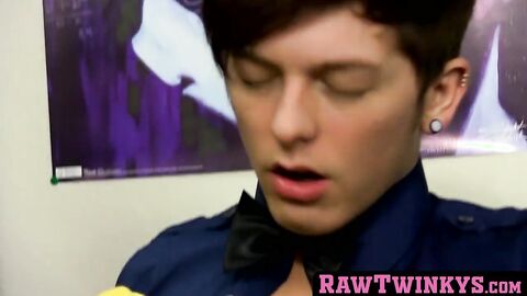 Before getting shot 18yearold Jax Marnell who is blond doggystyled raw