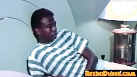 Married man is duped by a horny white man using a crude blowjob