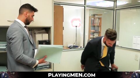Have sex in a real office setting with two executive branch directors