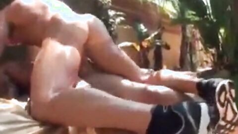 Alpha Muscle Top Fucking Outdoors