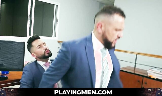 ViciousMen Andrea Suarezs colleague was doggystyle fucked