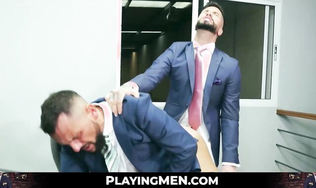ViciousMen Andrea Suarezs colleague was doggystyle fucked