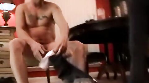 Horny guy and his blonde girlfriend have steamy fuck fest