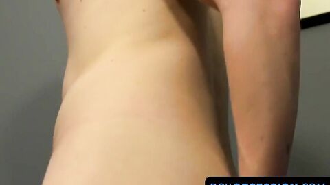 Emotional fingers his butt and strokes off in the wake of being evaluated