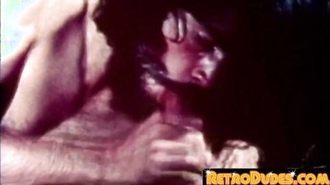 Retro muscle gays sucking their cocks and rimming their asses