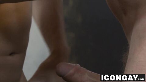 Hot Hans Berlin finds solace in asian jock Jessies tight ass