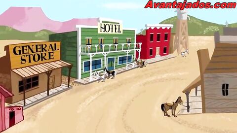 Cartoon Gay The Sheriff and His Bandits