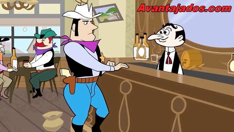 Cartoon Gay The Sheriff and His Bandits