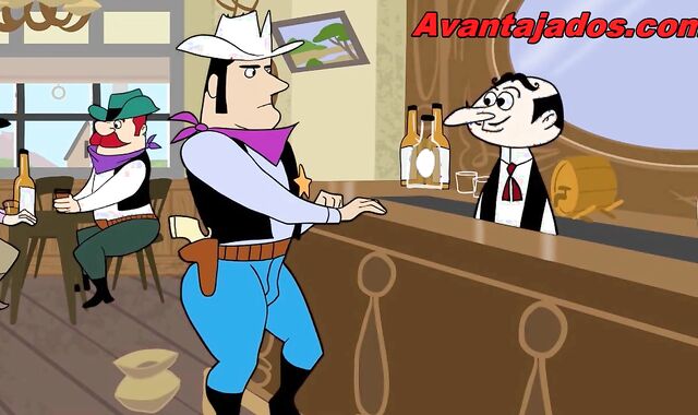 Cartoon Gay The Sheriff and His Bandits