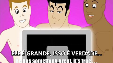 The big assed superhero and his powers cartoon
