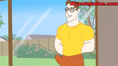 cartoon gay my young gardener has a big dick