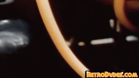 Gay patient jerks off while dildo screwed by hot specialist