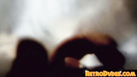 Gay patient jerks off while dildo screwed by hot specialist