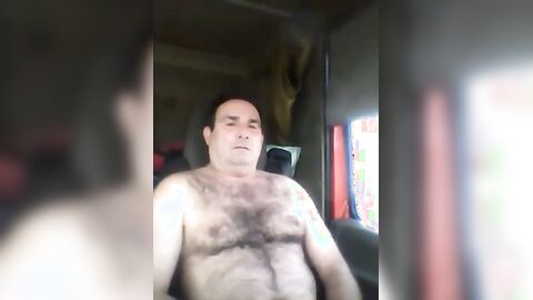 Horny trucker stud