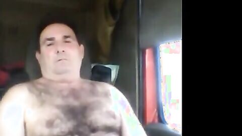 Horny trucker stud