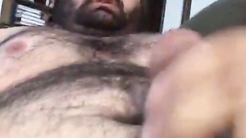 Bear shooting a nice load far