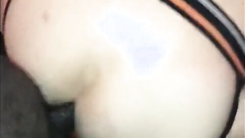 Big Black Cock Gapes Boy's Loose Pussy