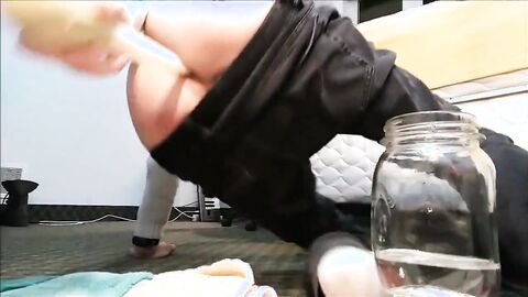 Twink Gives Himself an Enema