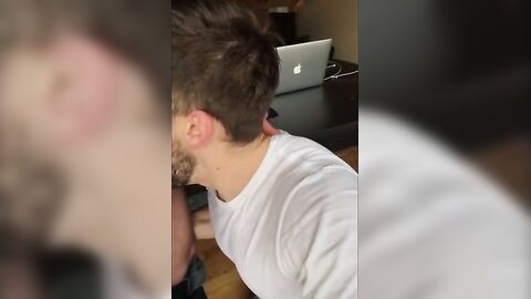 I Sucked the Professionalism and His Load Out of Him