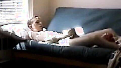 Twink's Private Solo Session: Amateur Handjob and Masturbation