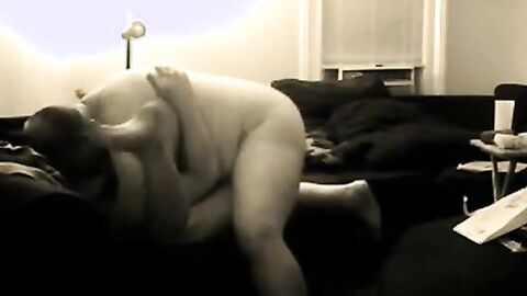 Chubby Daddy Humps A Young Hipster