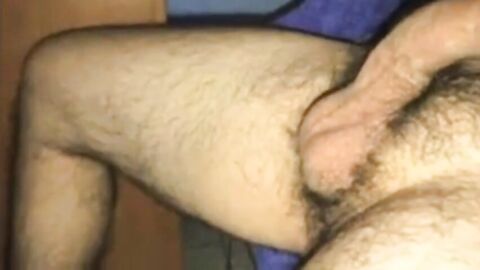 Huge UNCUT Latino Daddy's Cock Tease
