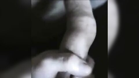 Docking, Cumming in Foreskin - Gay Amateur Handjob